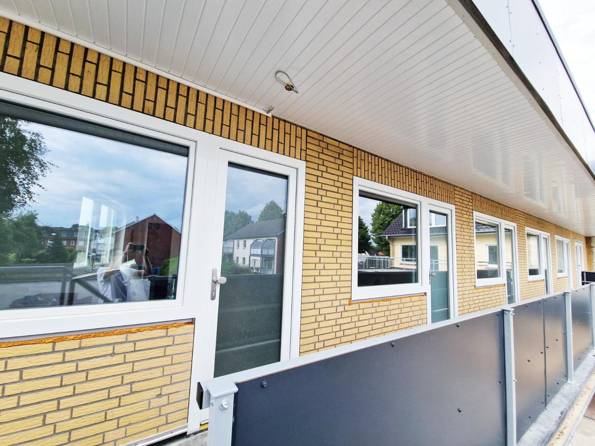 Pension Weserufer Brake  Buitenkant foto